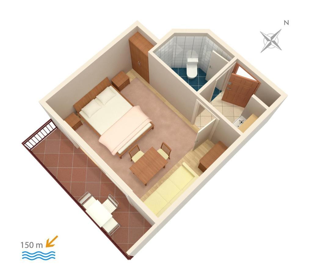 Apartments With A Parking Space Baska Voda, Makarska - 301 المظهر الخارجي الصورة