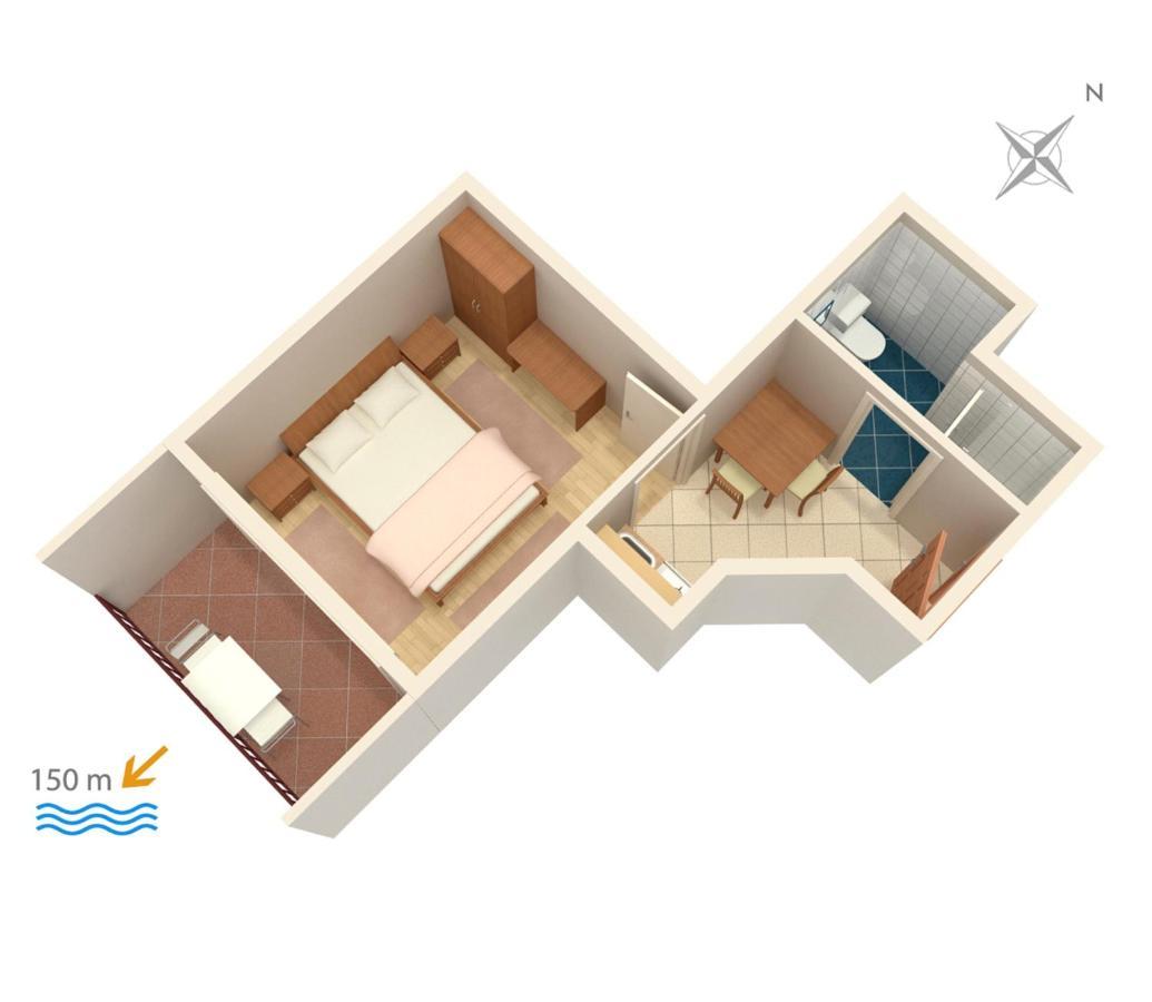 Apartments With A Parking Space Baska Voda, Makarska - 301 المظهر الخارجي الصورة